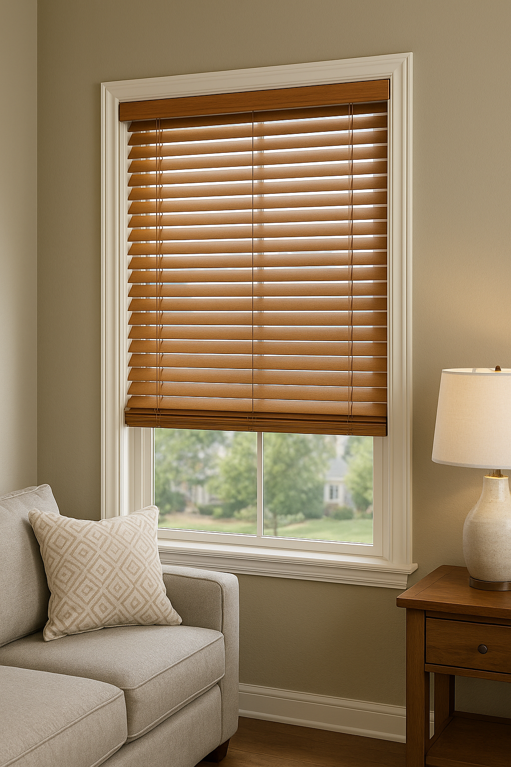 Custom window blinds in Waller TX